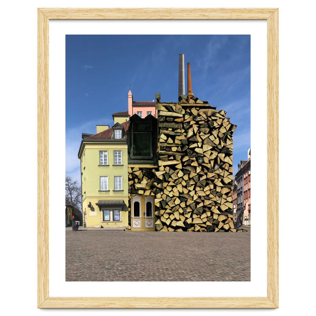 Holz Vor Der Hütten