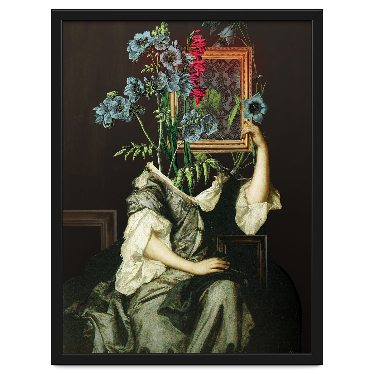 Florales Portrait Disatster