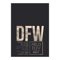 Dallas/Fort Worth Atc (Print Only)