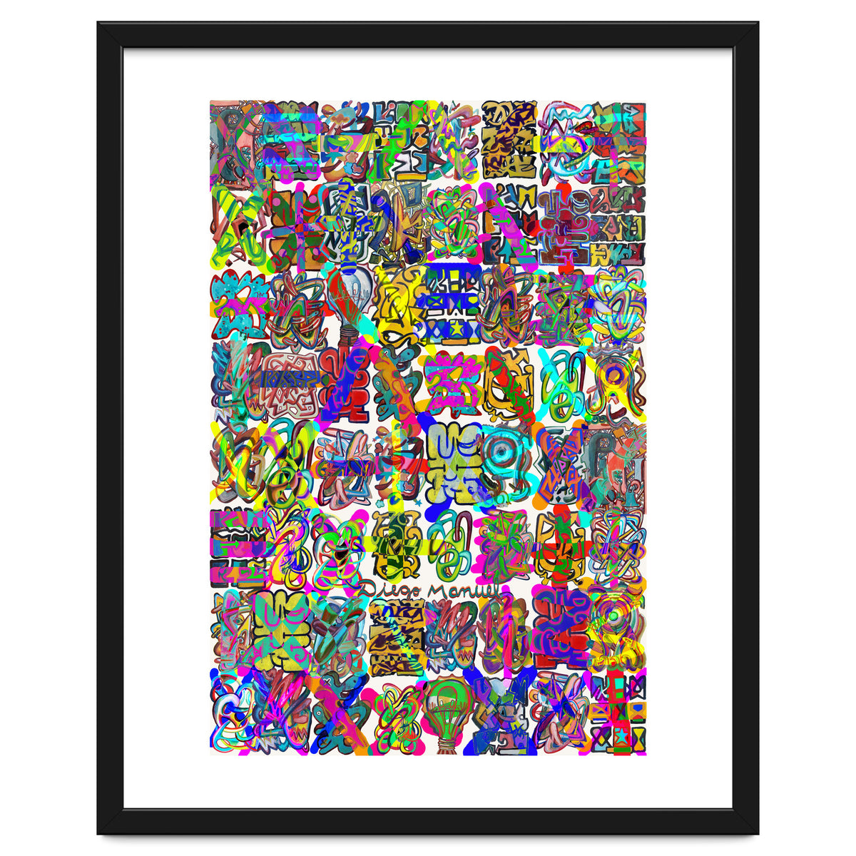 Graffitis 2021 Tapiz 105