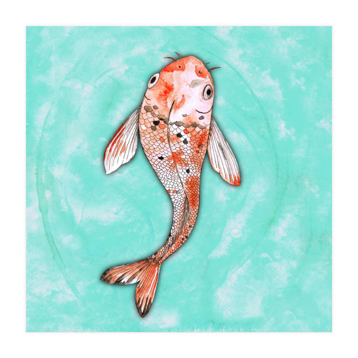 Koi fish (Print Only)