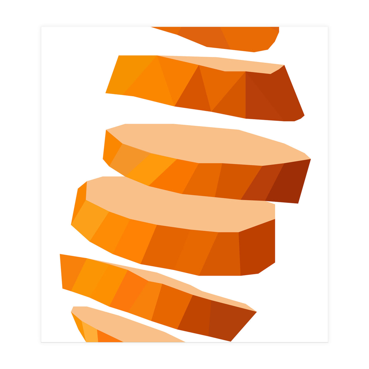 Orange Art  (Print Only)