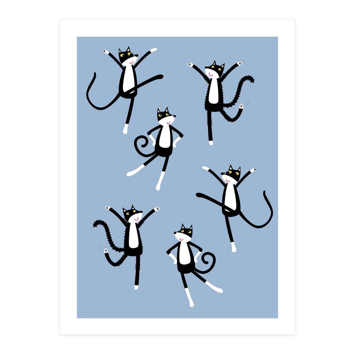 Dancing Cats (Print Only)