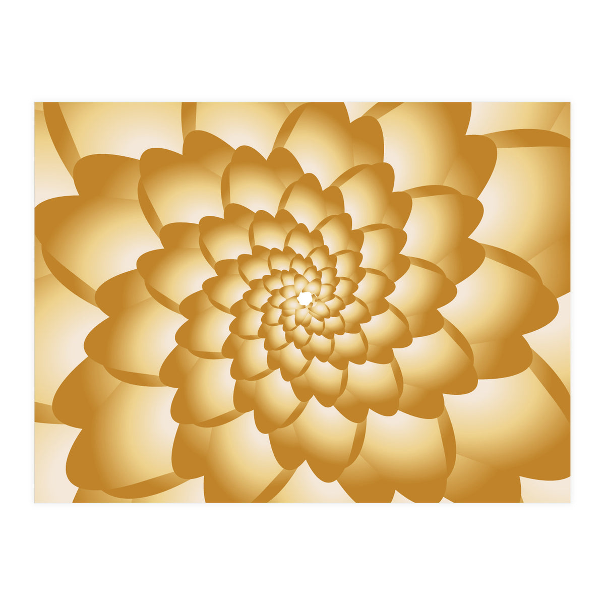 Flower Swirl Pattern (Print Only)