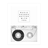 Music Sounds Better With You (Print Only) thumbnail