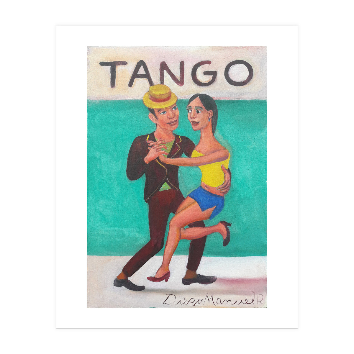 Tango Milonguero 4b (Print Only)
