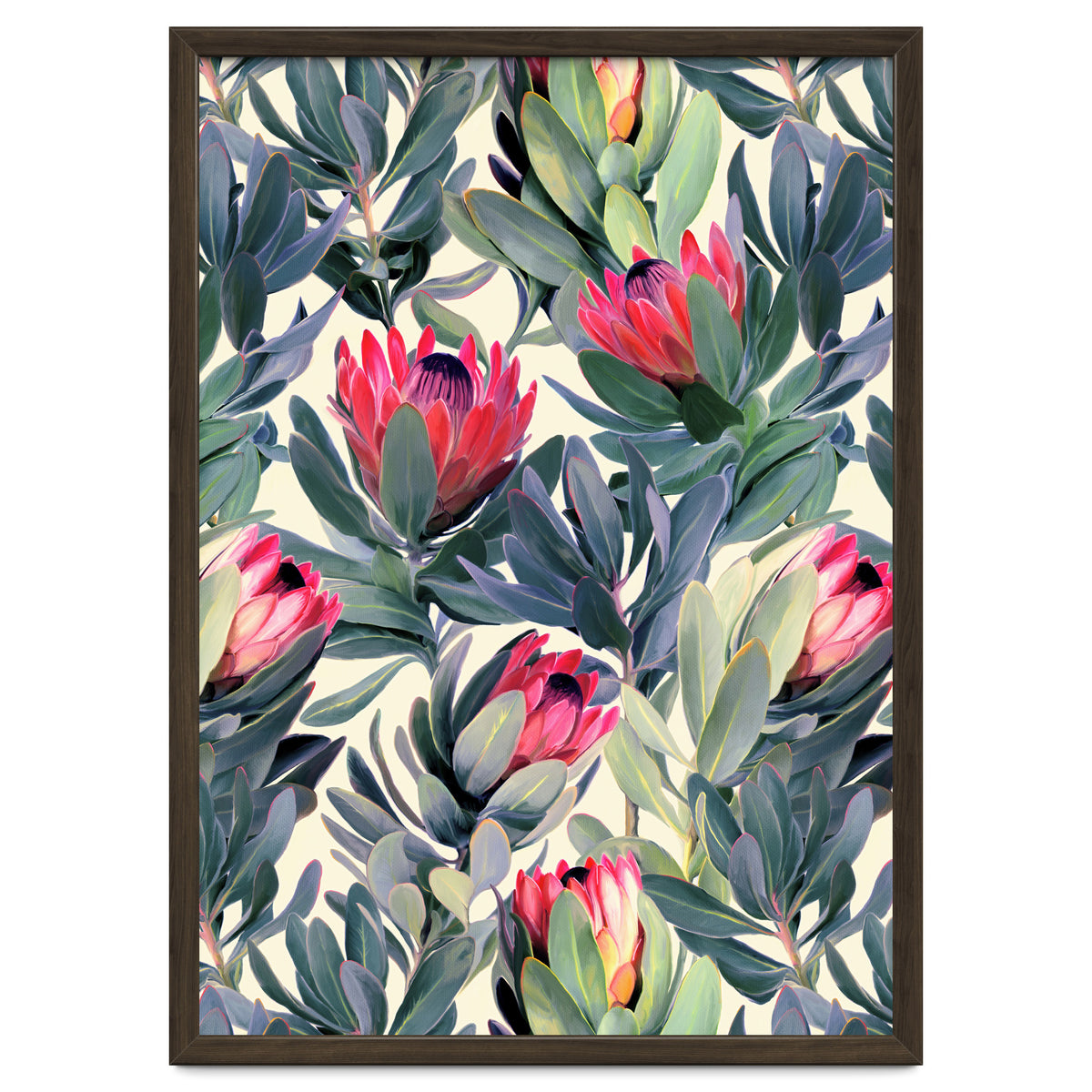 Painted Protea Pattern