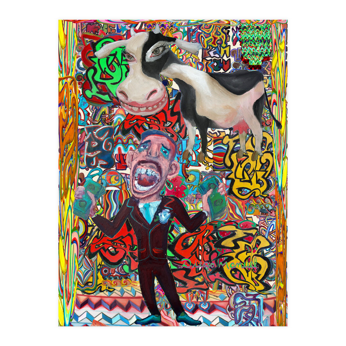 Vendedor De Dolares 3 (Print Only)