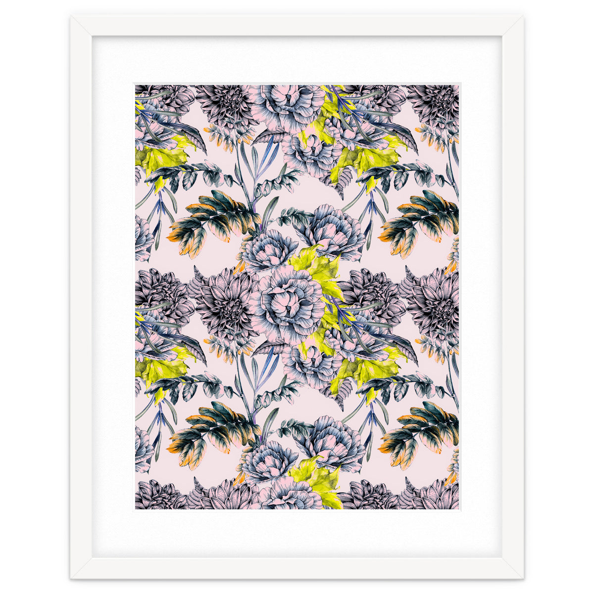 Flowering blooming in pink