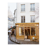 Cafe Montmartre in Paris (Print Only) thumbnail