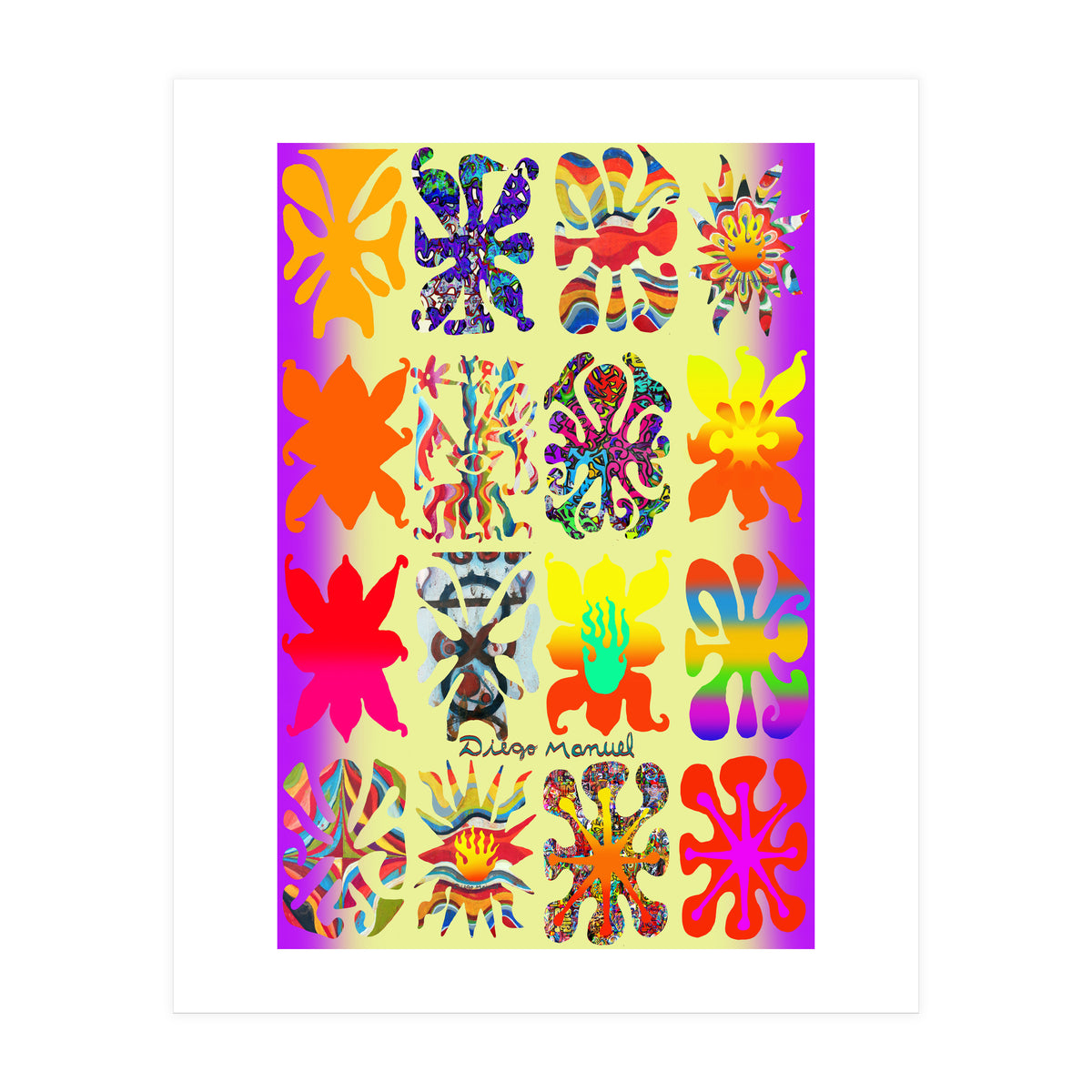 Pop Abstract 2023 Tapiz 60 (Print Only)