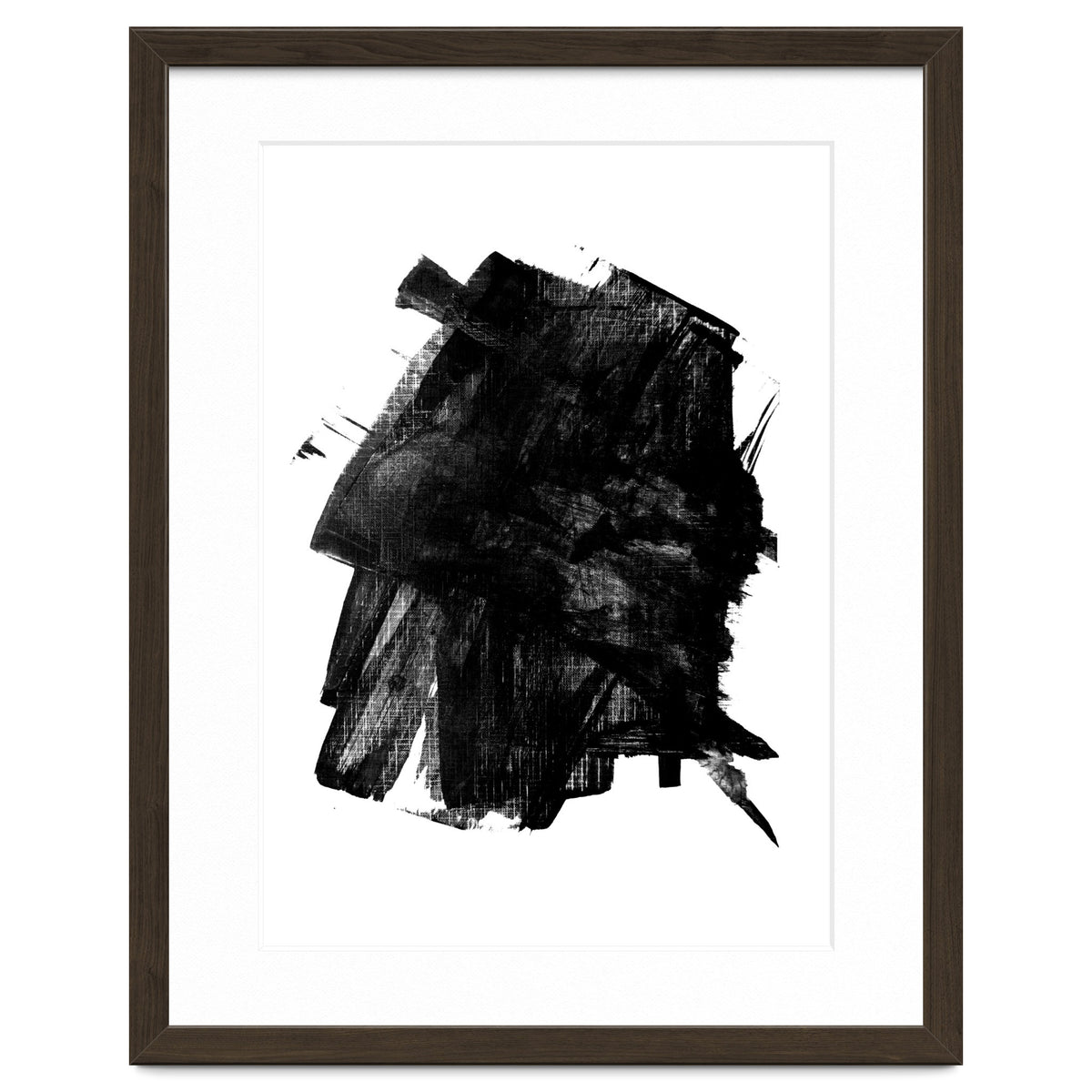 Minimalist Textured Brushstroke Art #3