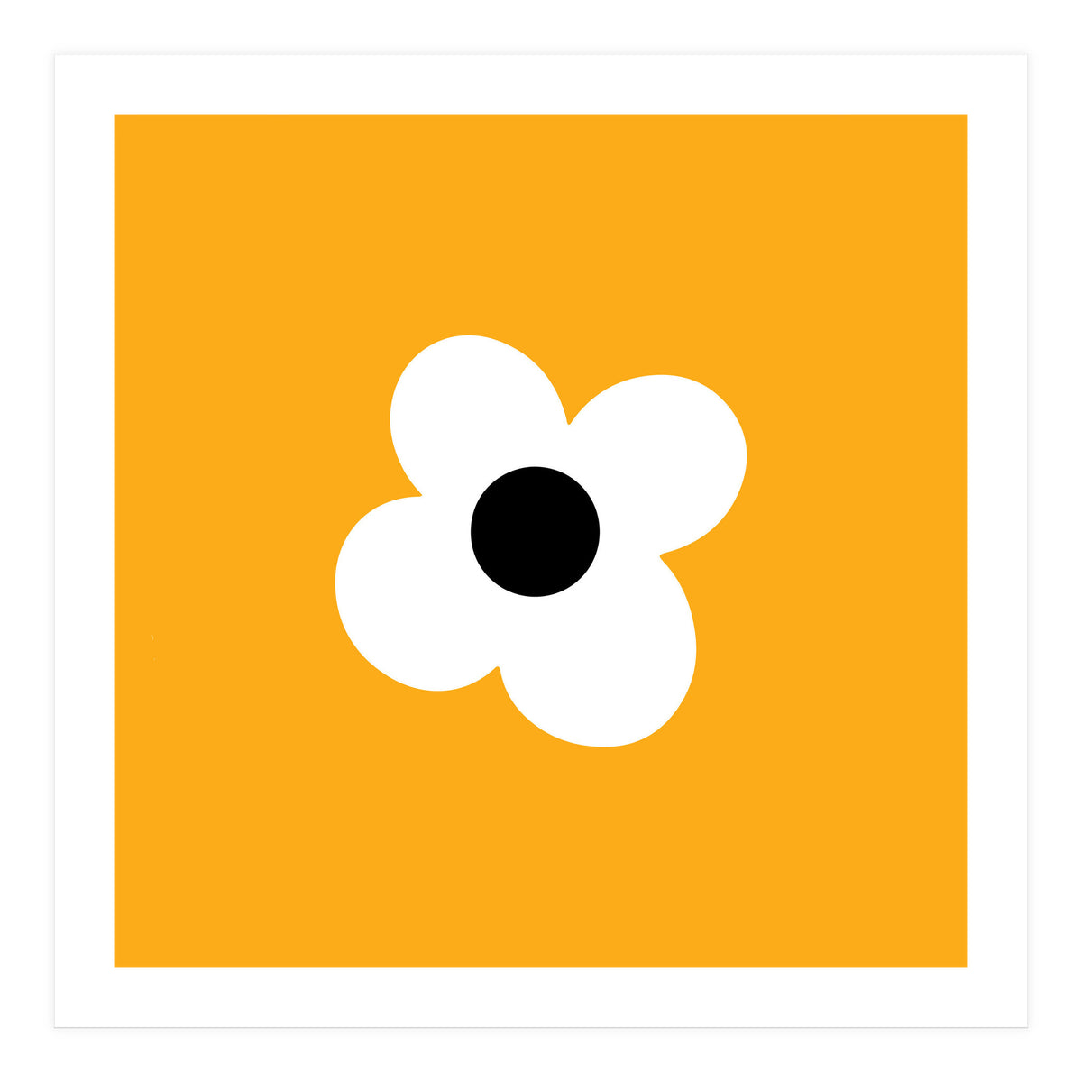 Max Folk Daisy Yellow  (Print Only)