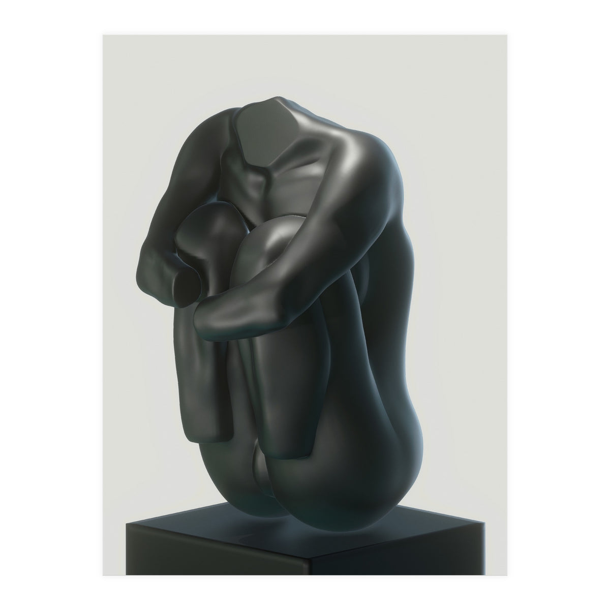 BLACK FETUS NORTH WEST (Print Only)