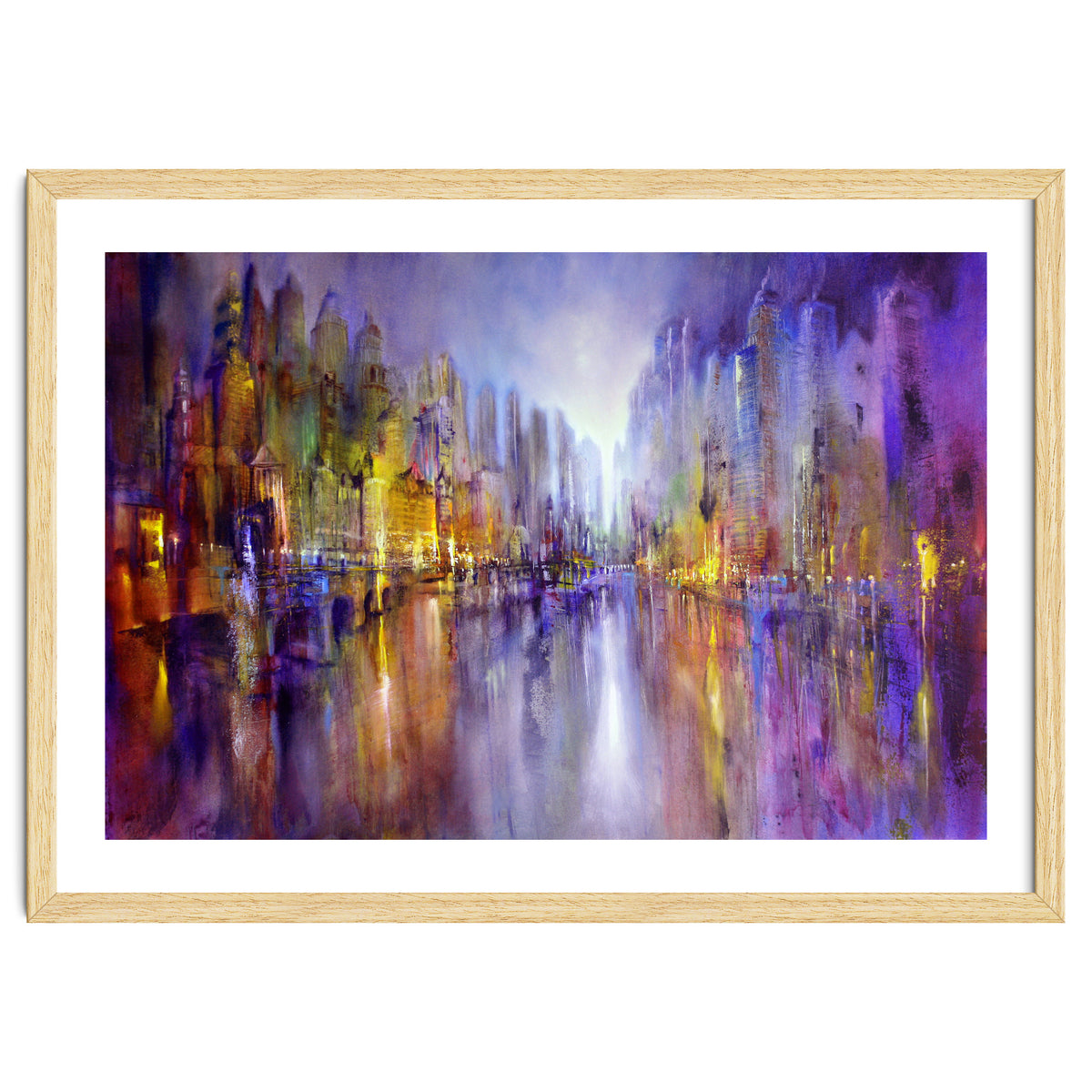 Stadt Am Fluss - city on the riverside