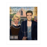 Tribute to Marilyn and Elvis (Print Only) thumbnail
