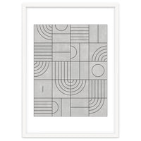 My Favorite Geometric Patterns No.21 - Grey