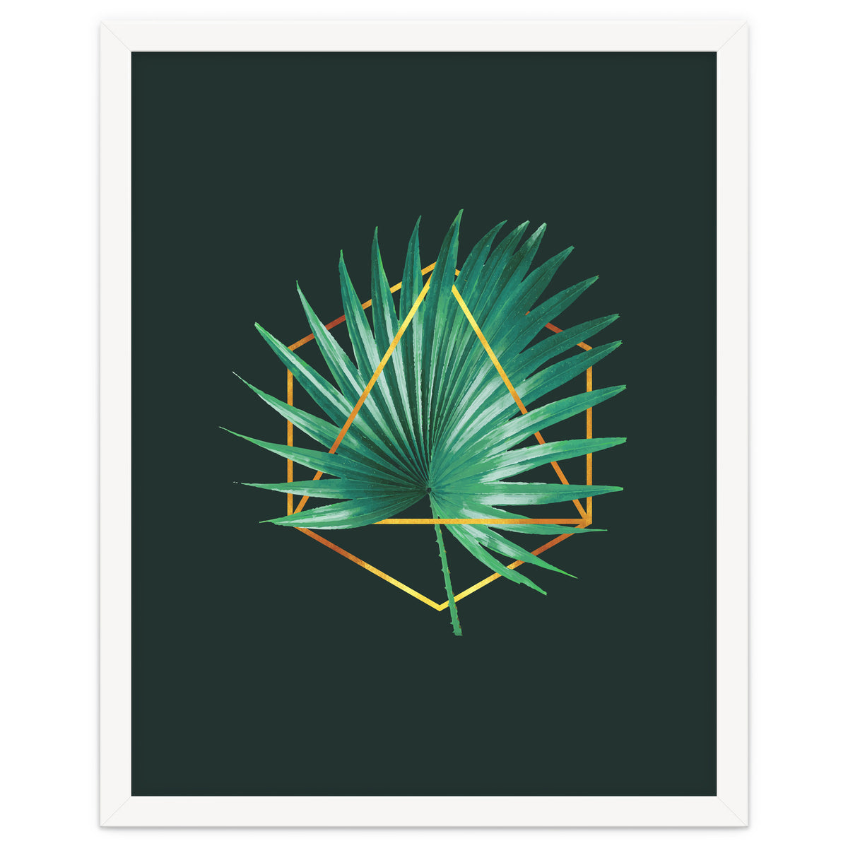 Tropical Palm Leaf 02