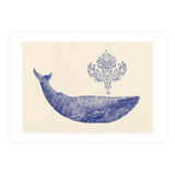 Damask Whale (Print Only) thumbnail