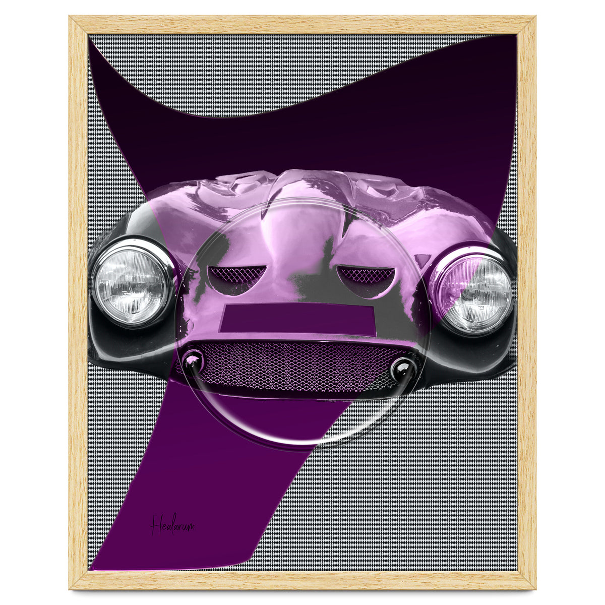 Emoji & Cars purple