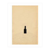 Wine bottle on the table (Print Only) thumbnail