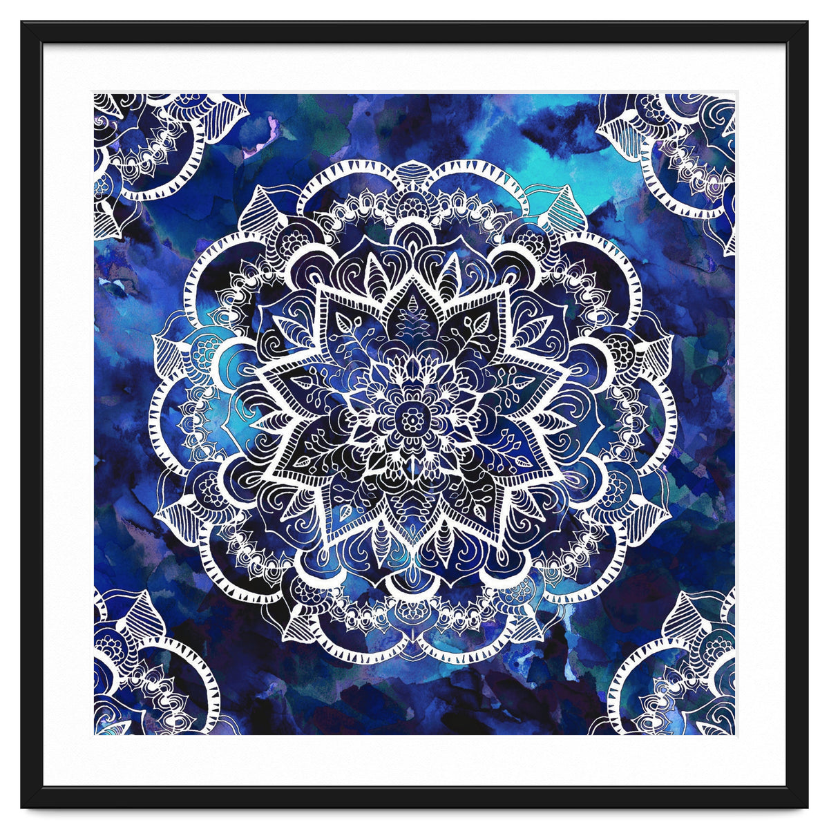 Queen Starring of Mandalas Navy