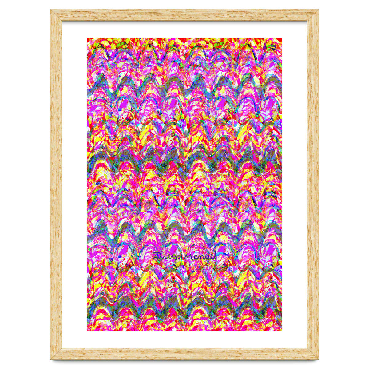 Pop abstract color full