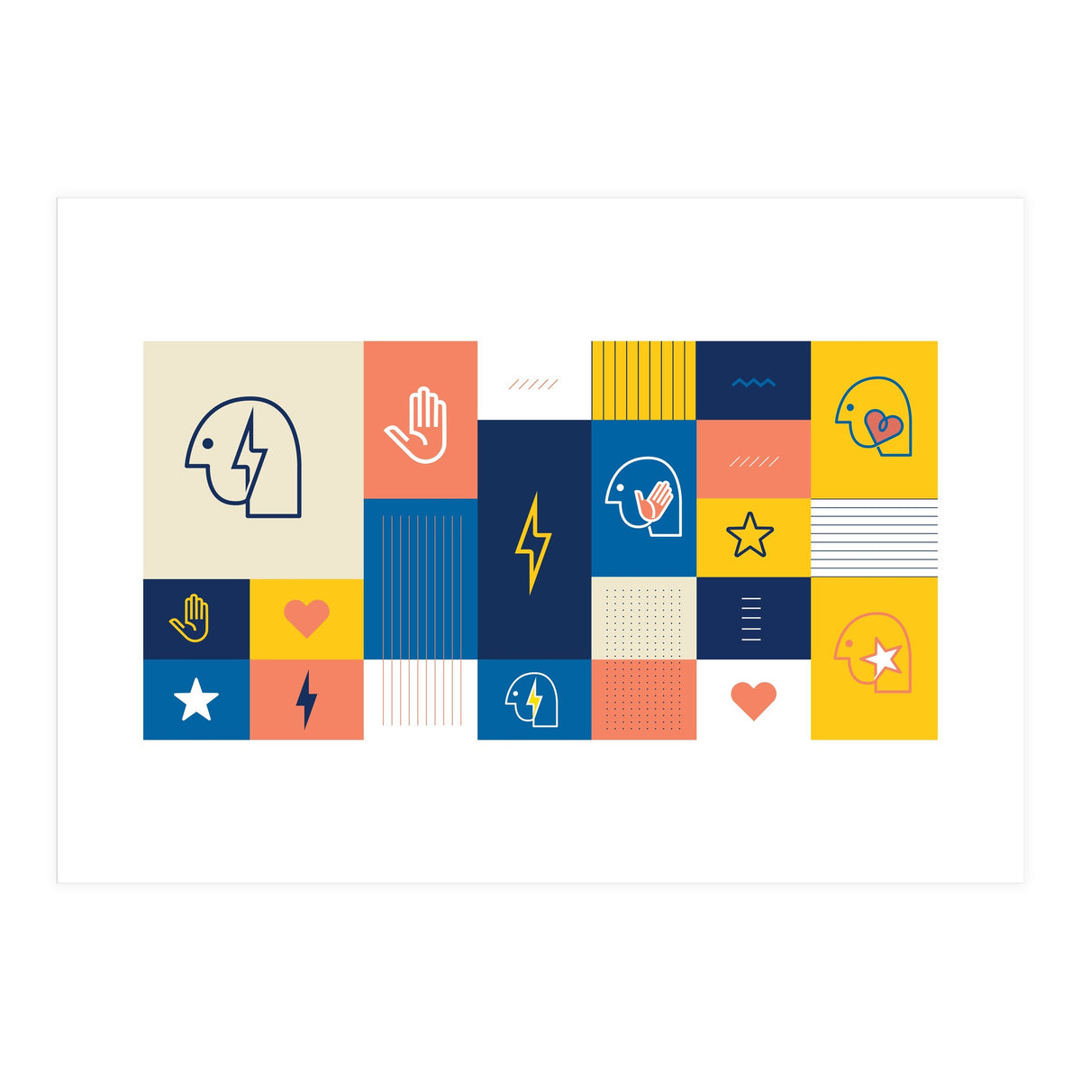 Heads & Icons (Print Only)