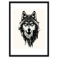 Wicked Soul, Werewolf Wolf Wild Animals Sketch, Wildlife Drawing Line Art, Wild Eclectic Dark Moon
