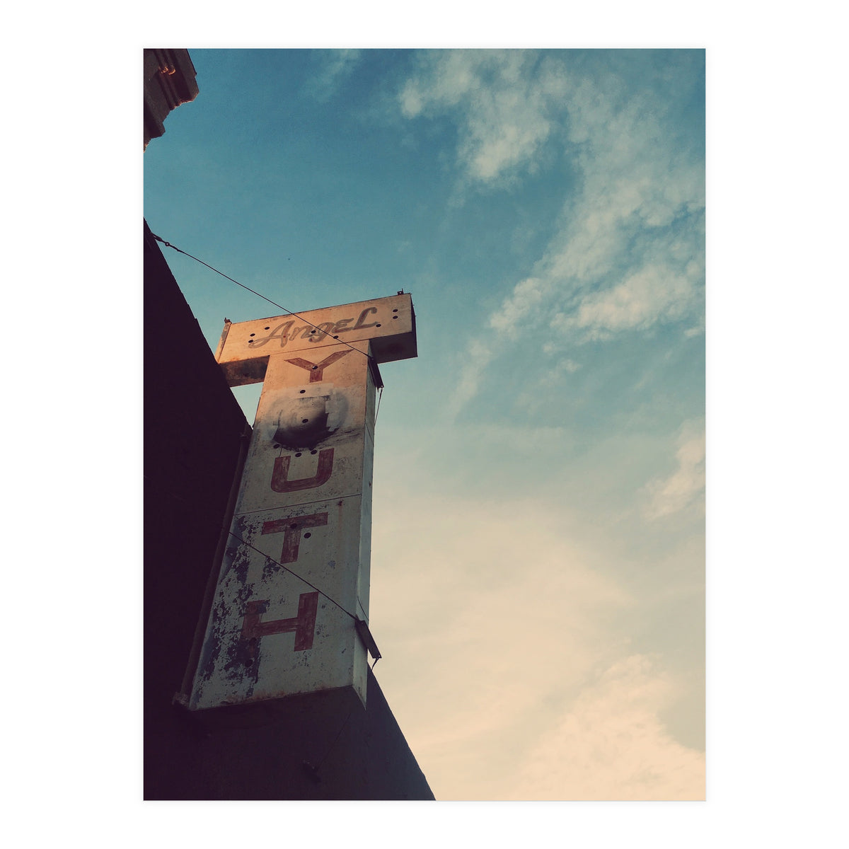 Angel Youth sign (Print Only)