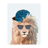 Skater Lion Portrait (Print Only) thumbnail