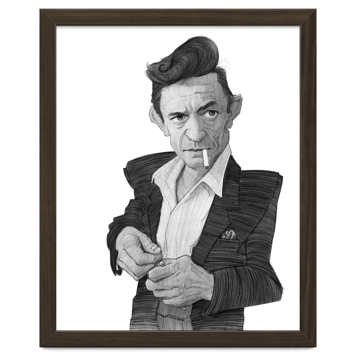 Johnny Cash Portrait