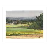 Sunny Landscape Painting Watercolor (Print Only) thumbnail