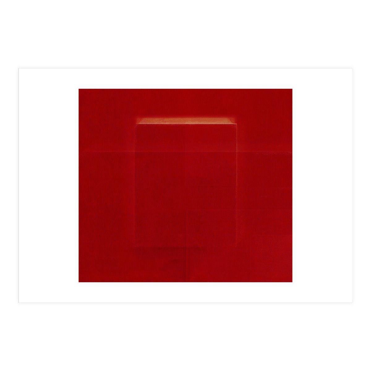 Shadow Box Red (Print Only)