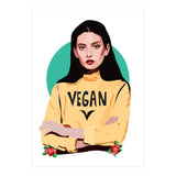 Vegan Chick (Print Only) thumbnail
