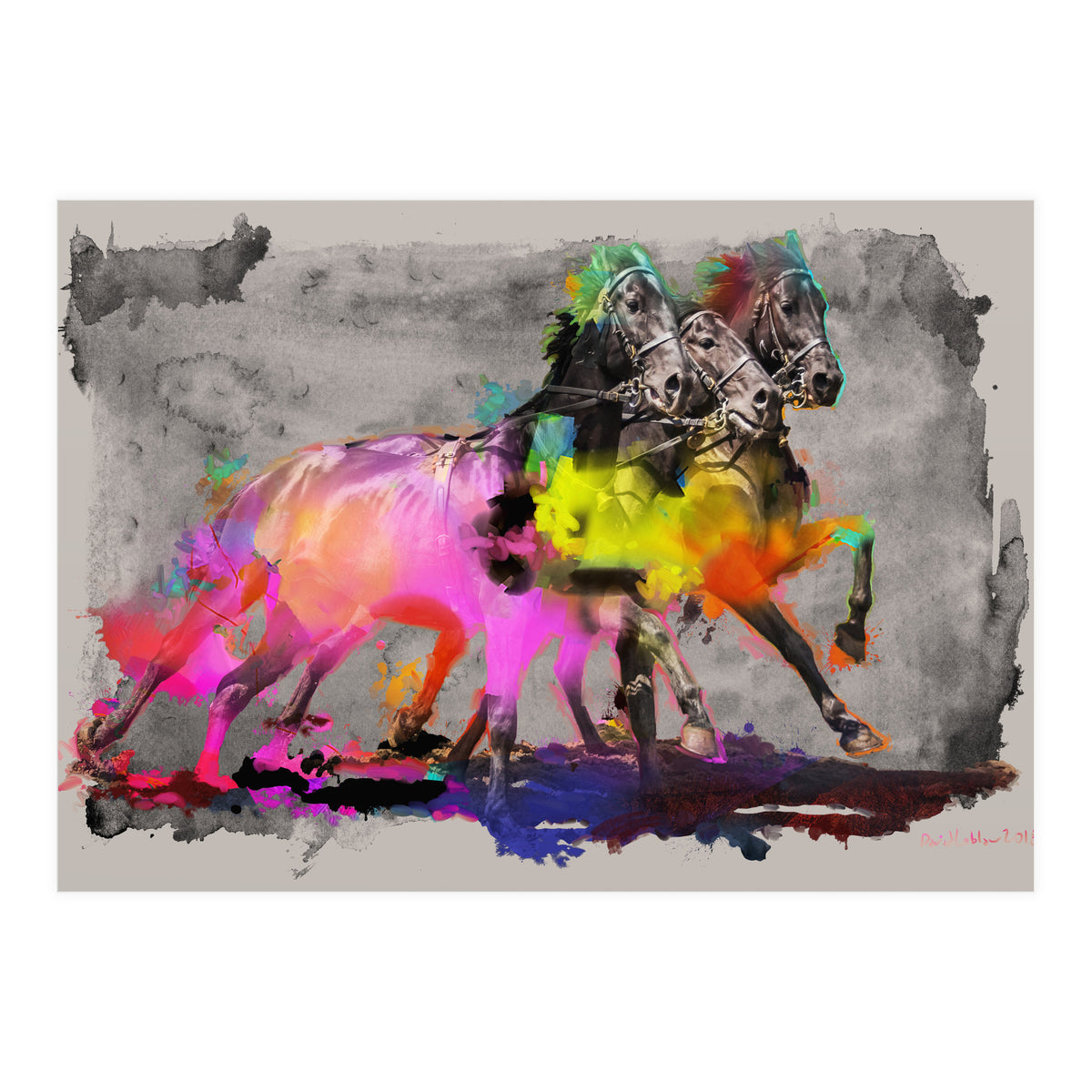 Painted Horses (Print Only)
