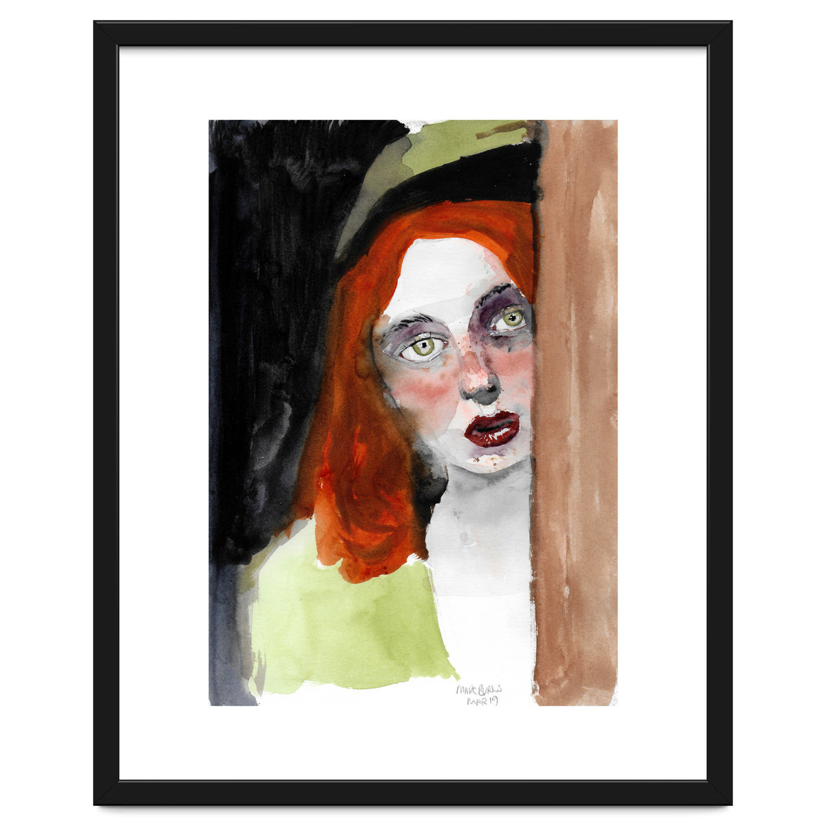 Untitled #017 - Woman with red hair