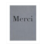 Merci, Dark Grey (Print Only) thumbnail