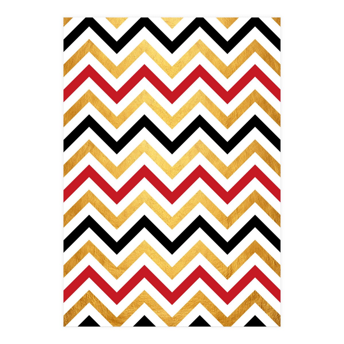 Chevron Golden II (Print Only)