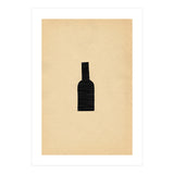Abstract wine bottle (Print Only) thumbnail