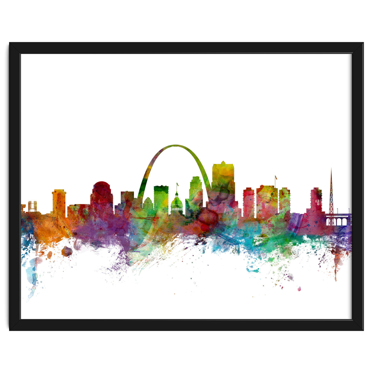 St Louis Missouri Skyline