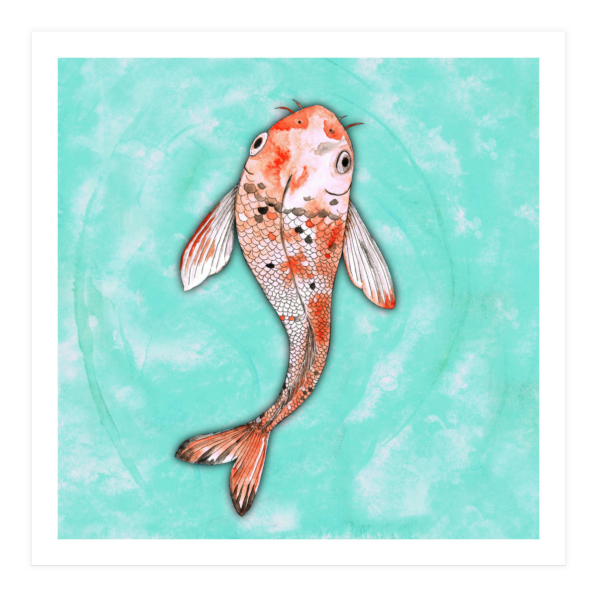 Koi fish (Print Only)