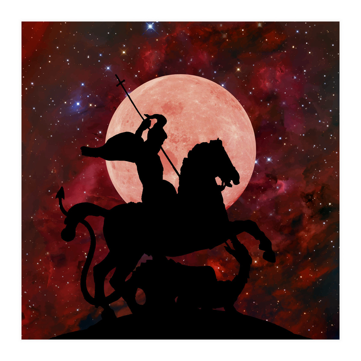 SAINT JORGE AND THE DRAGON (Print Only)