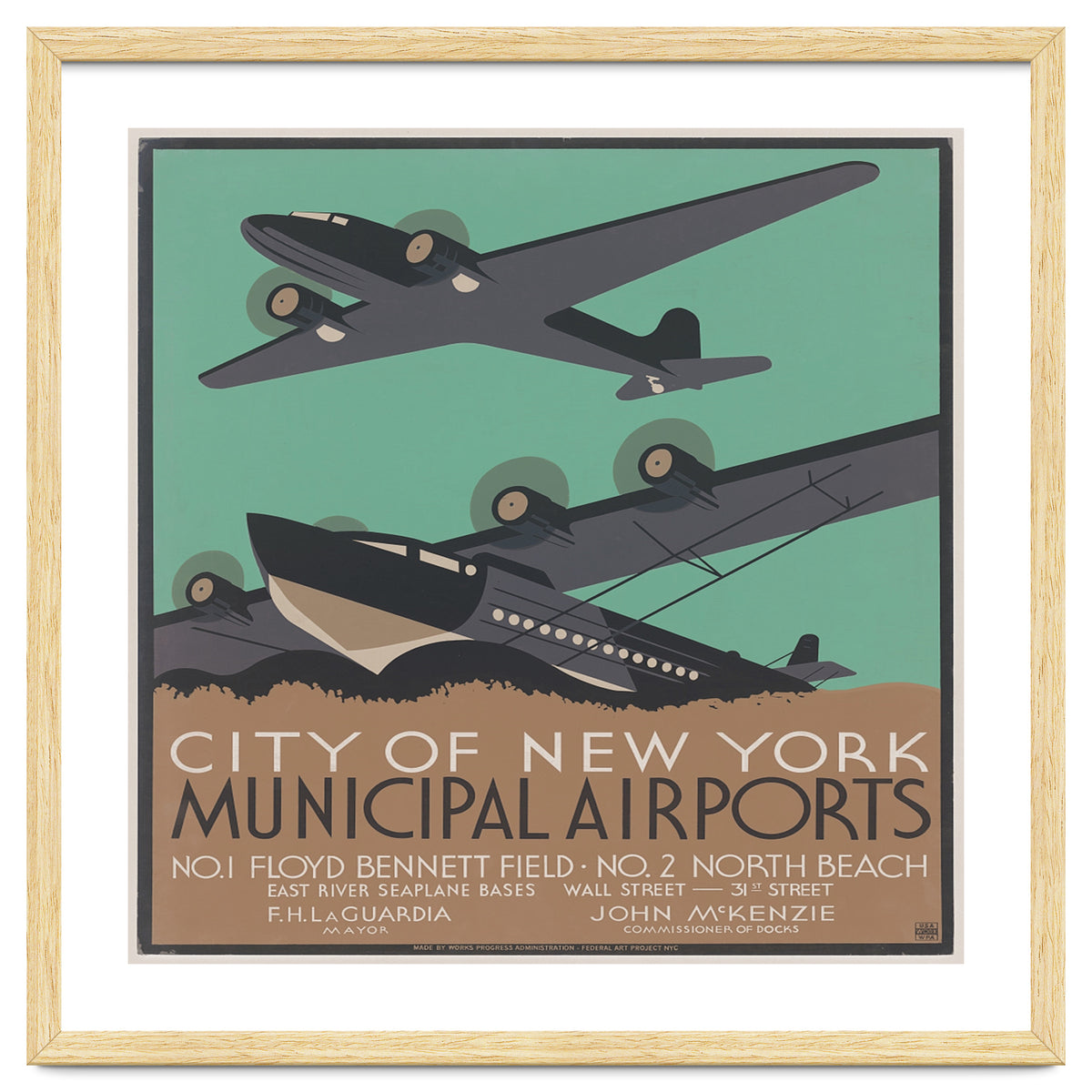 New york airplanes.