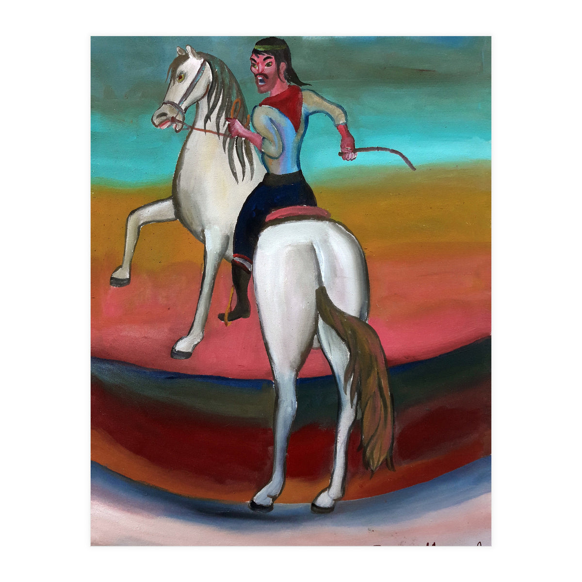 Gaucho A Caballo 7 (Print Only)