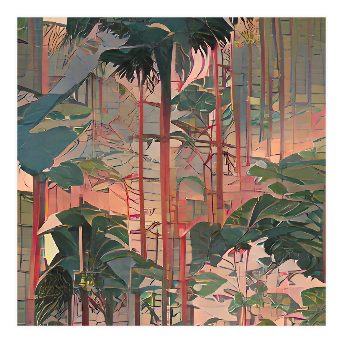 TROPICAL FOREST no2-A - UKIYO-e (Print Only)