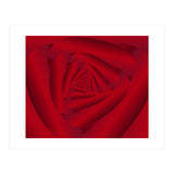Rose Flower Swirl Art (Print Only) thumbnail