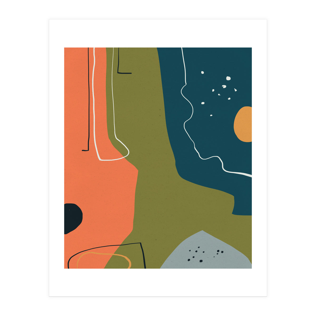 The Abstract Thinker & A Starry Night (Print Only)