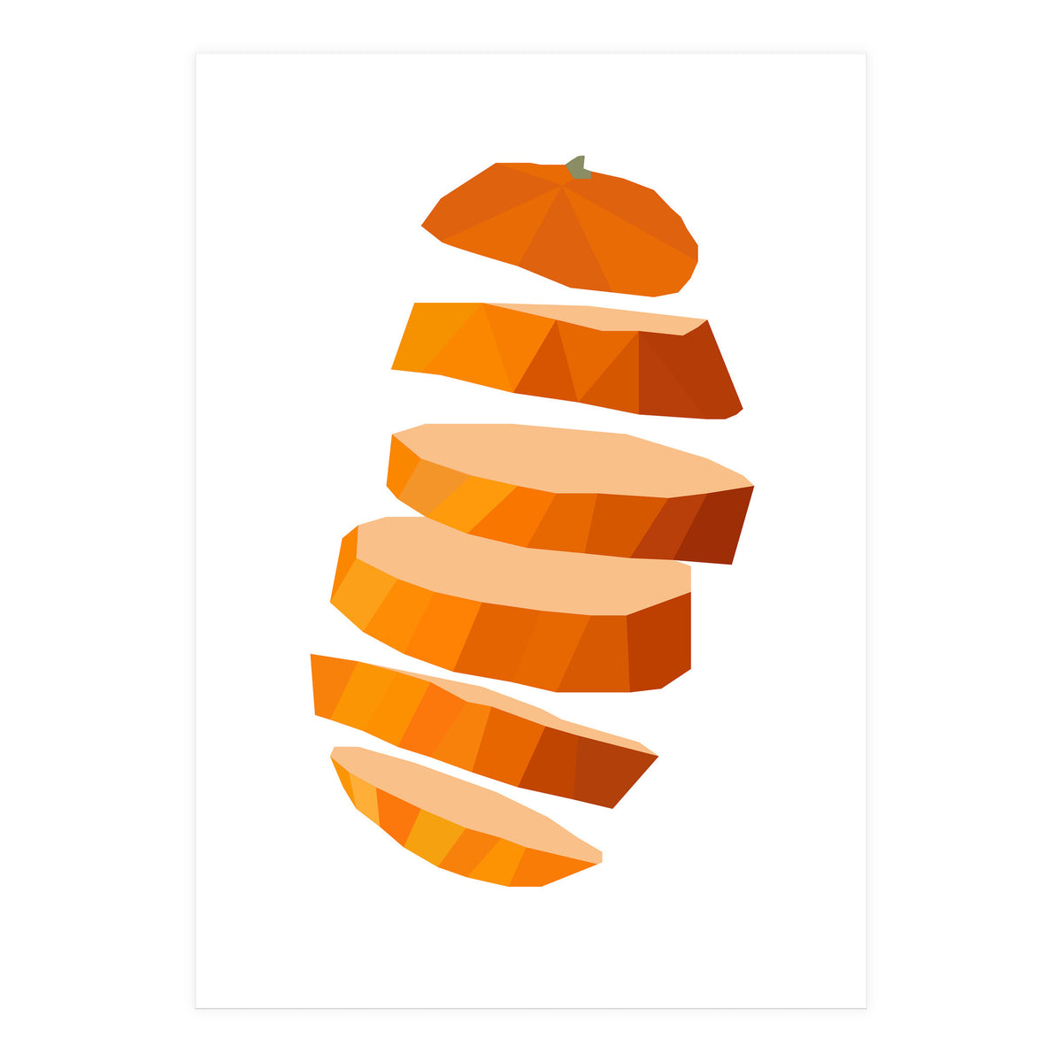 Orange Art  (Print Only)