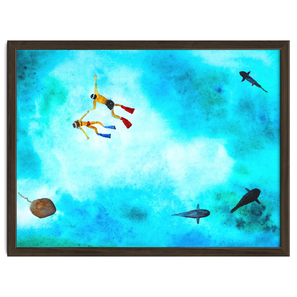 One summer day || watercolor